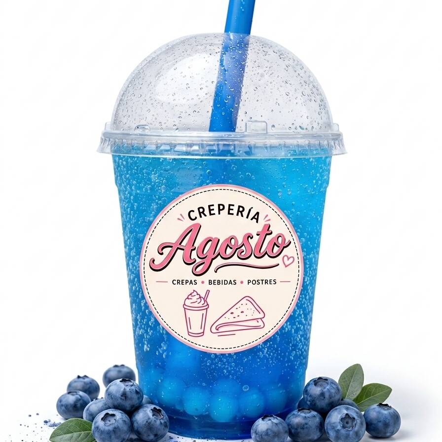 Soda Italiana de Mora Azul