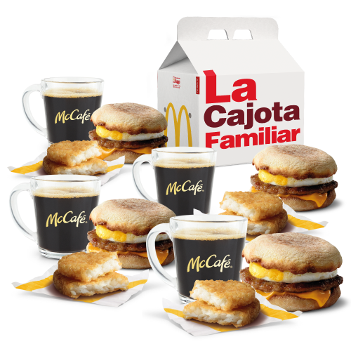 Cajota Familiar Clásica Desayuno para cuatro