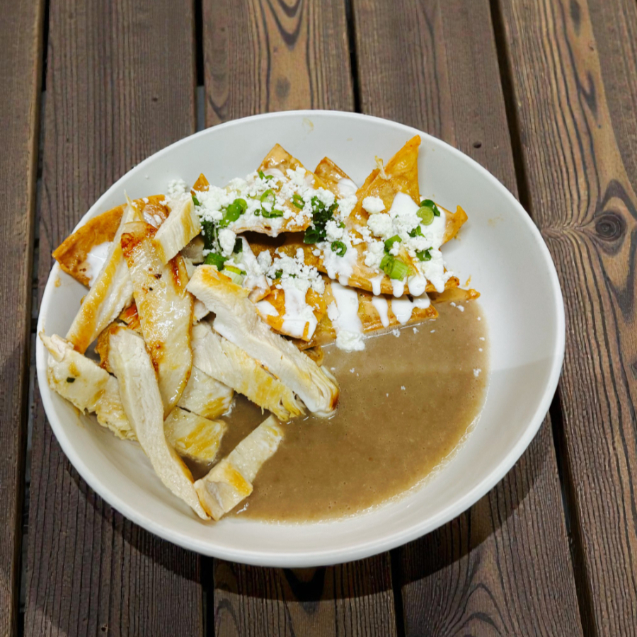 Chilaquiles de chipotle