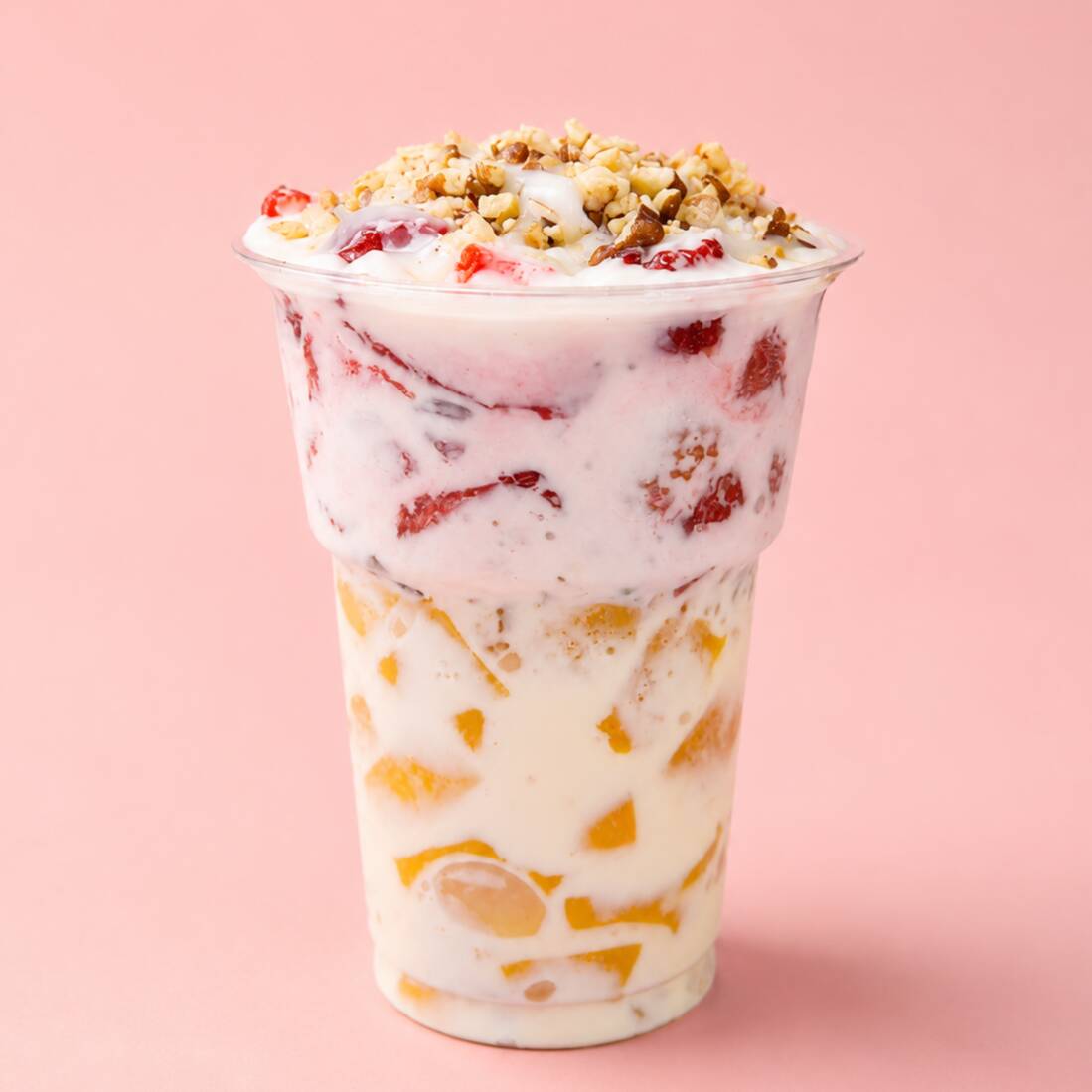 Fresas con Duranos y Crema Mediano