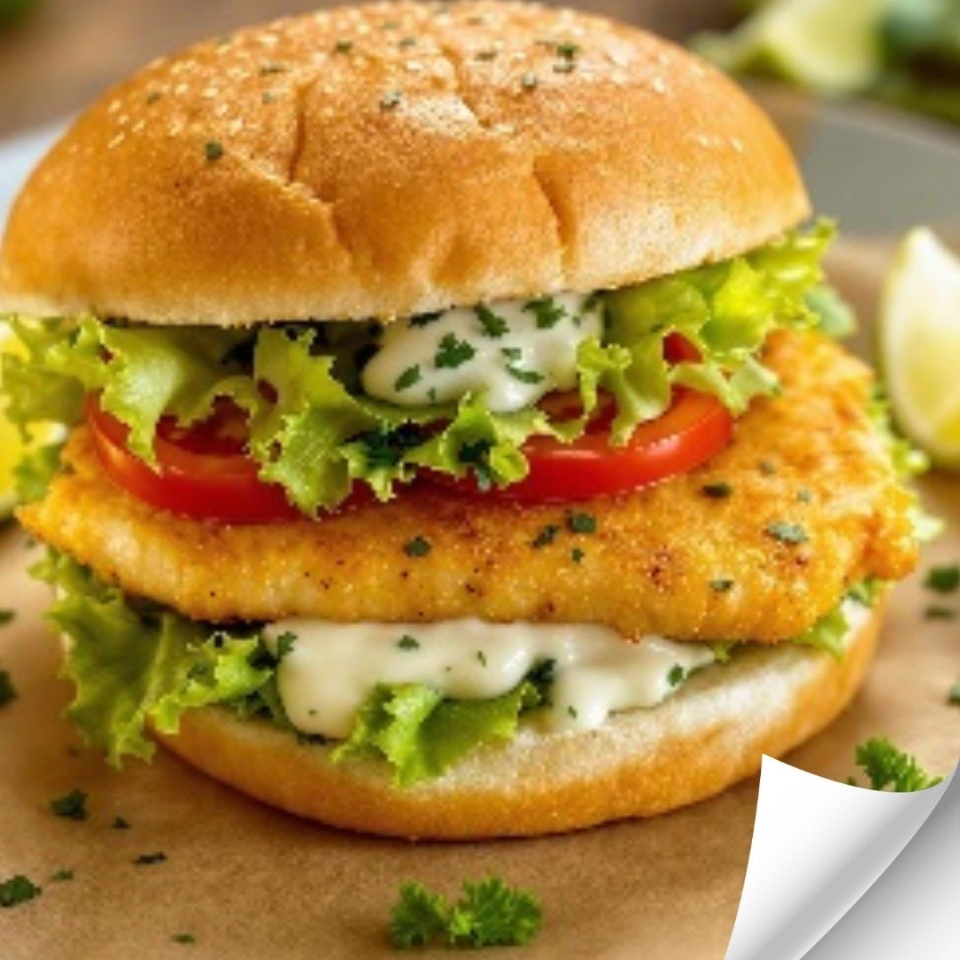 Hamburguesa de Pescado