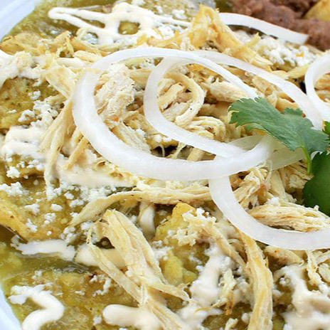 Chilaquiles con Pollo