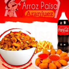 Combo Familiar Croquetas de Pollo + Gaseosa