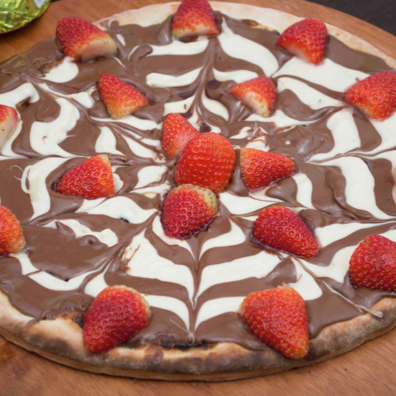 Pizza grande doce até 2 sabores