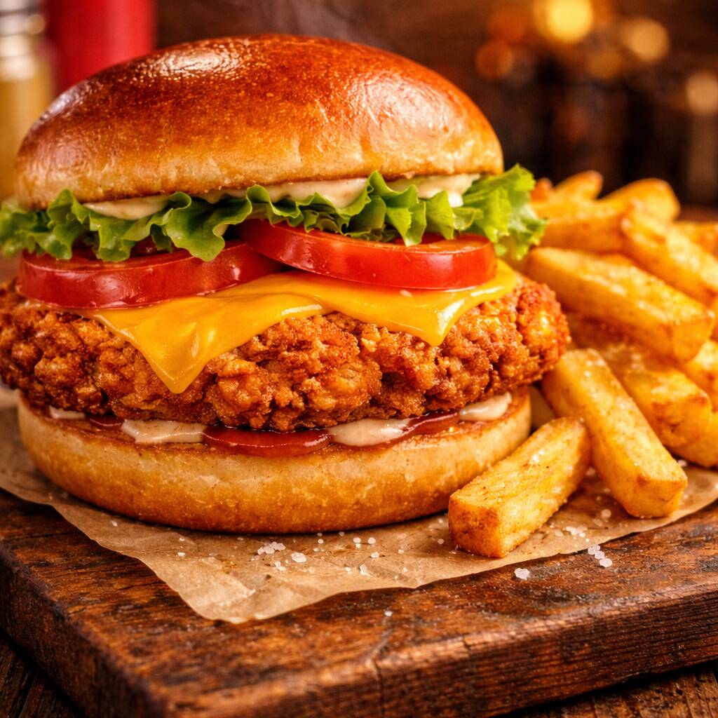 Hamburguesa de Pollo