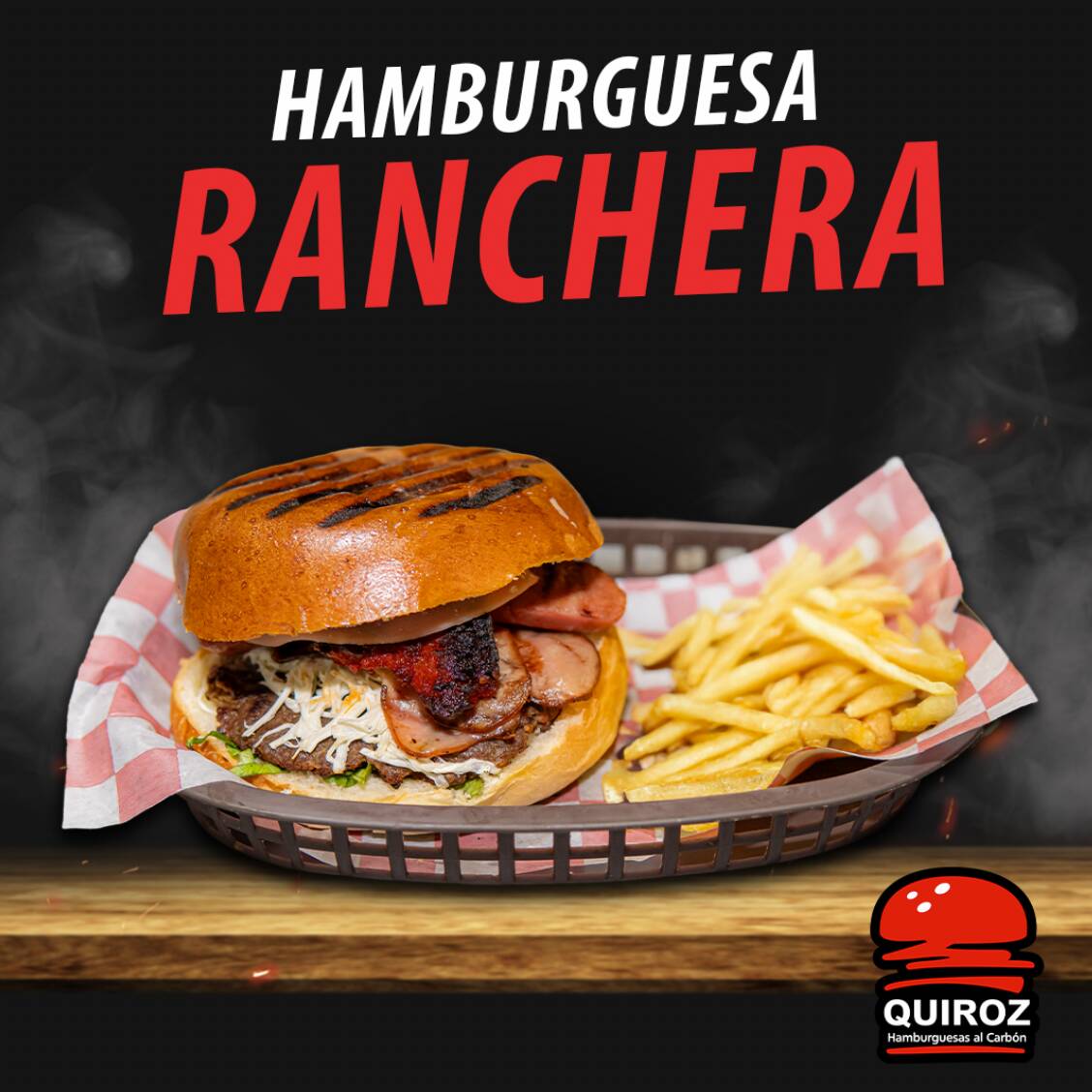 HAMBURGUESA RANCHERA
