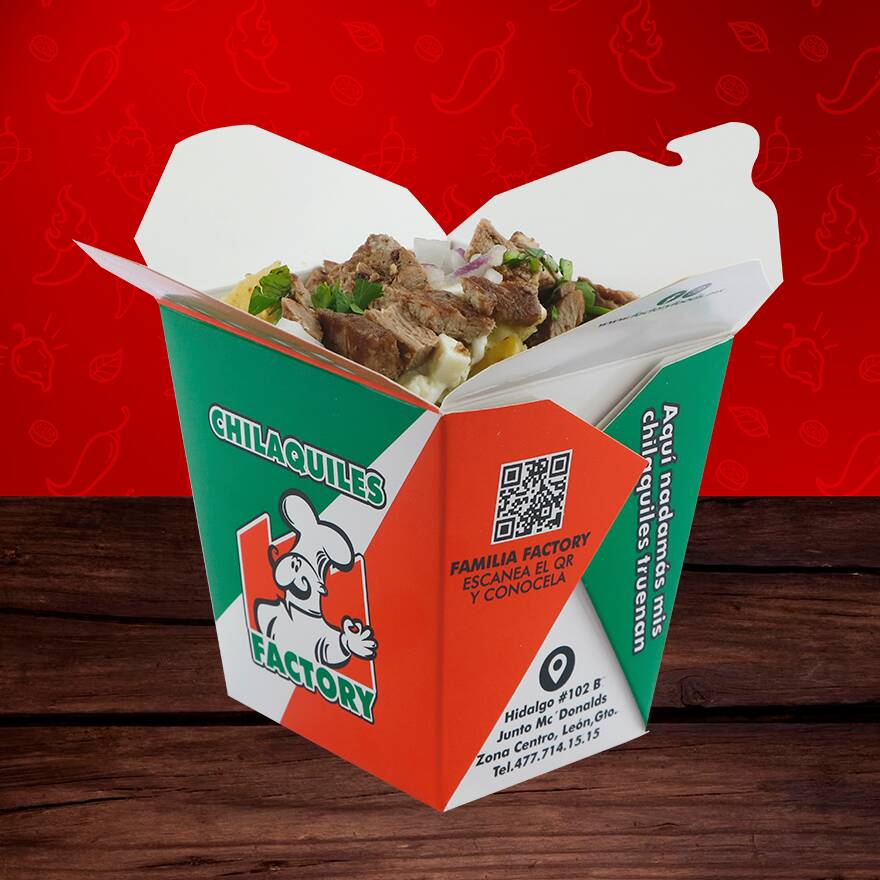 Chilaqleta con Bistec