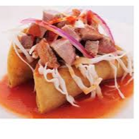 Tacos Dorados con Carne