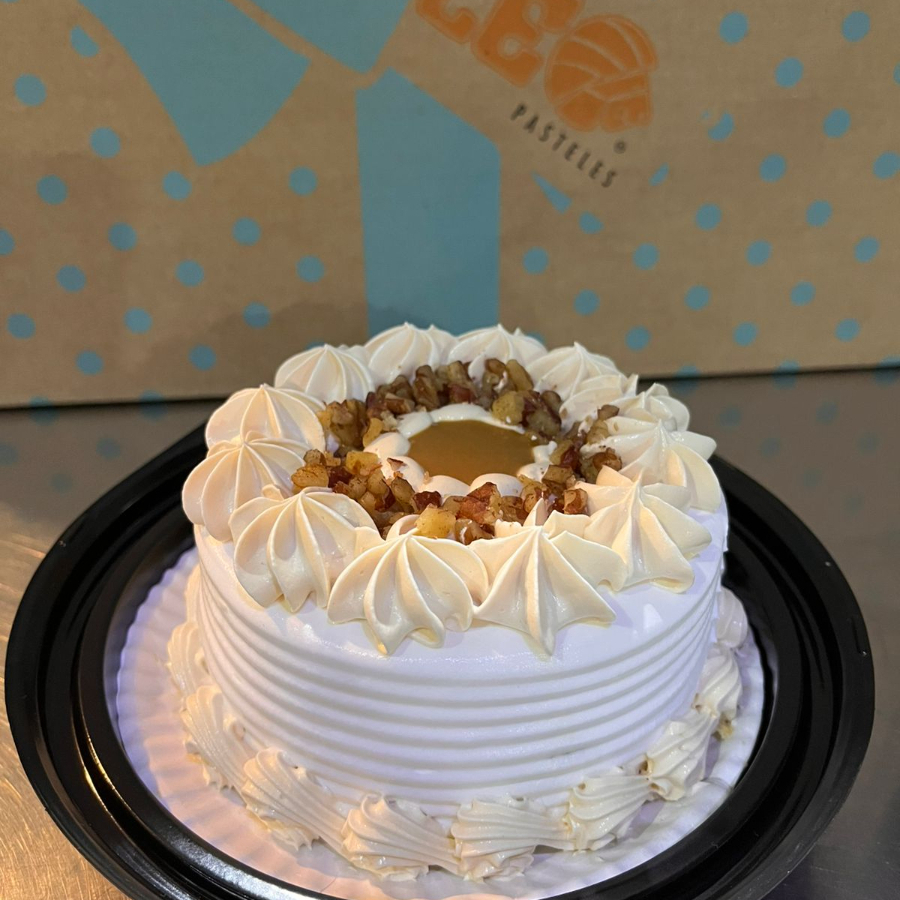 Pastel 3 Leches Cajeta individual