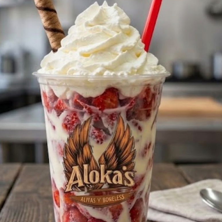 FRESAS CON CREMA