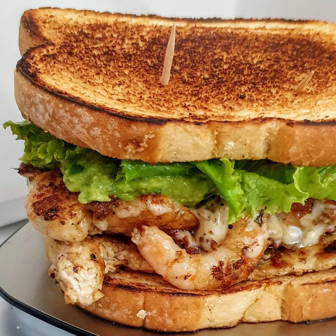 Camarón Grilled Sándwich