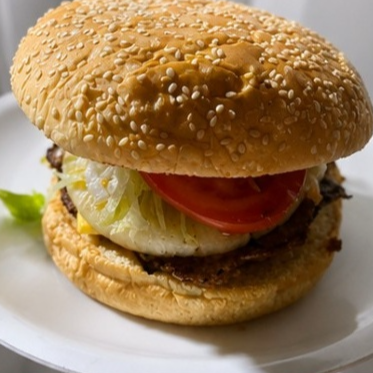 Hamburguesa con Piña