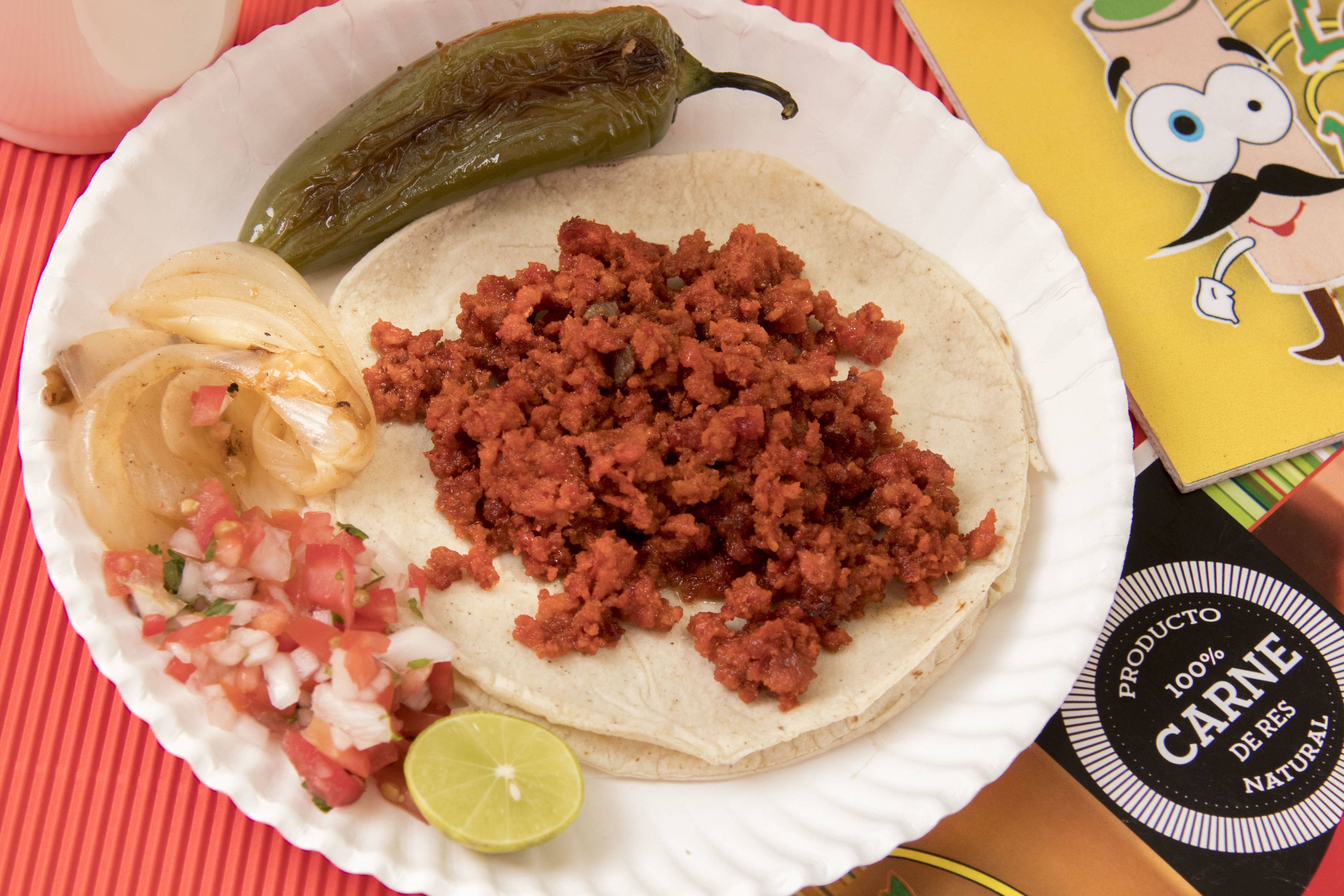 Taco de Chorizo
