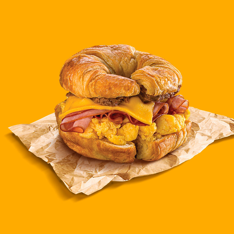 Croissan''''''''wich Huevo y Jamón