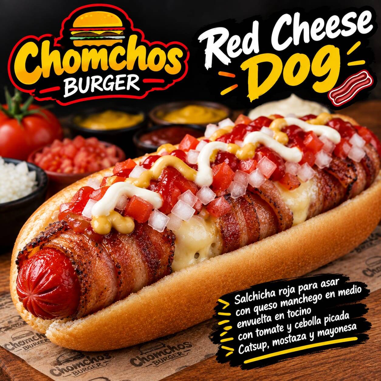 Red Cheese Dog