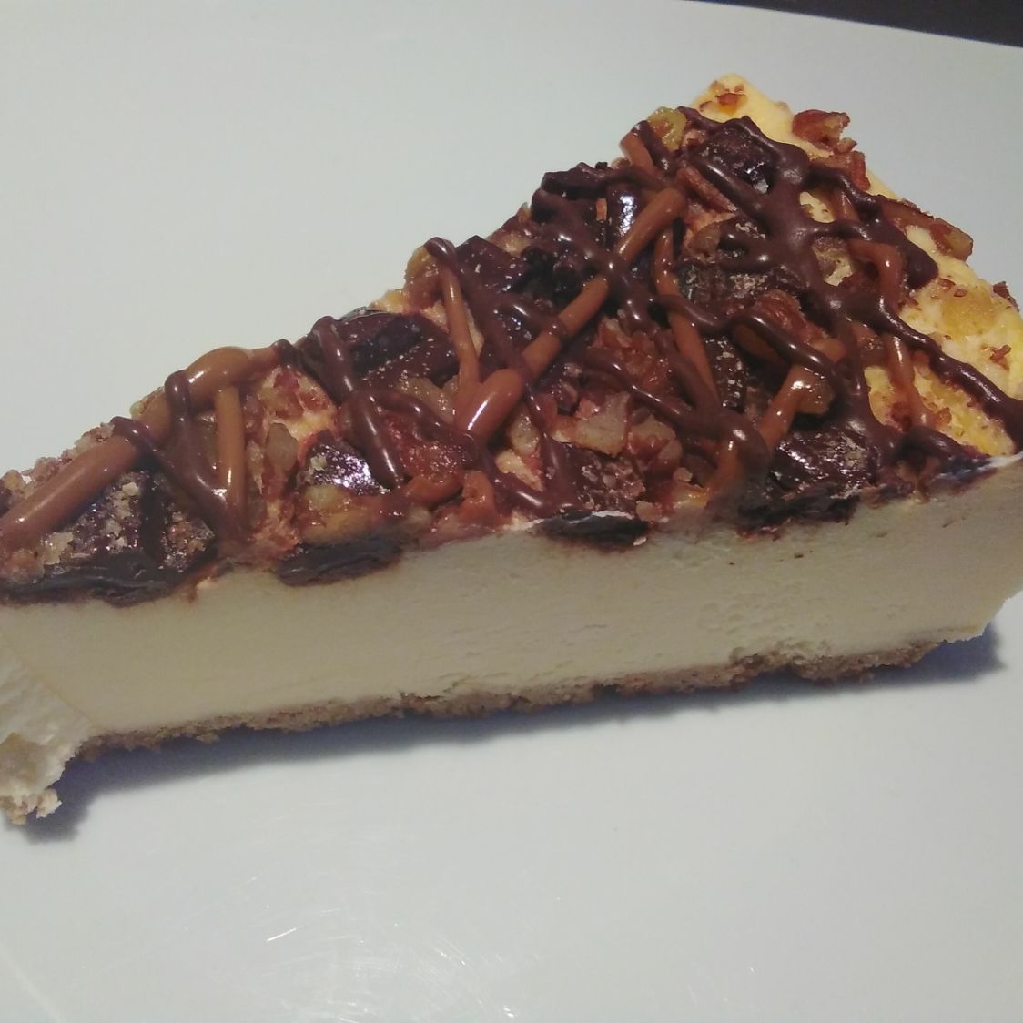 Queso con chocolate, cajeta y