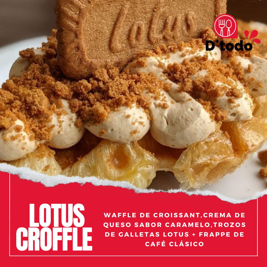 Combo Lotus Croffle