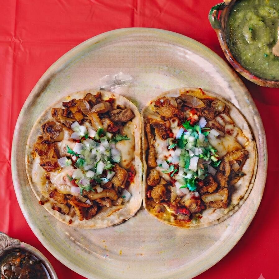 Tacos de Tripa C/Queso