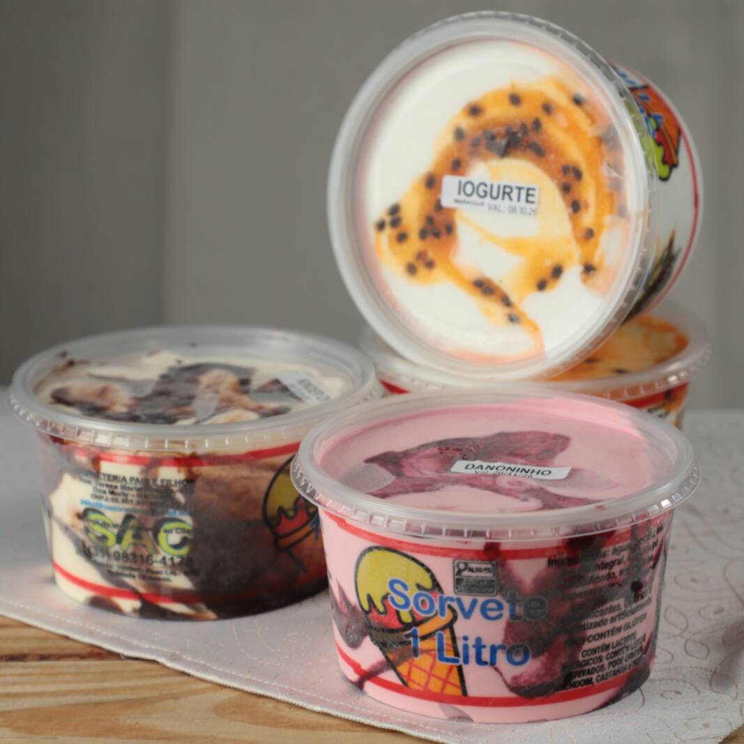 Sorvete de 200ml com diversidade de sabores, escolha o seu favorito!