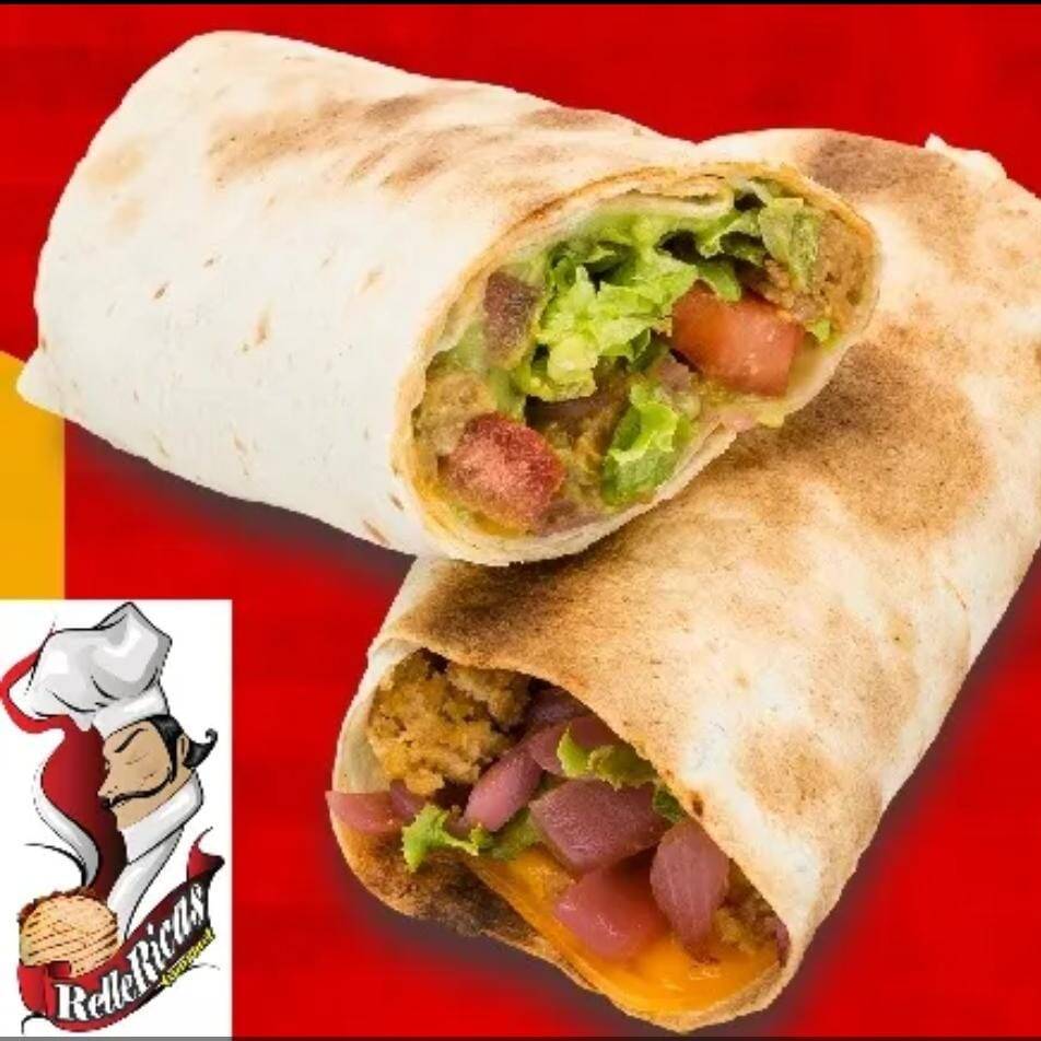BURRITO DE POLLO Y CARNE