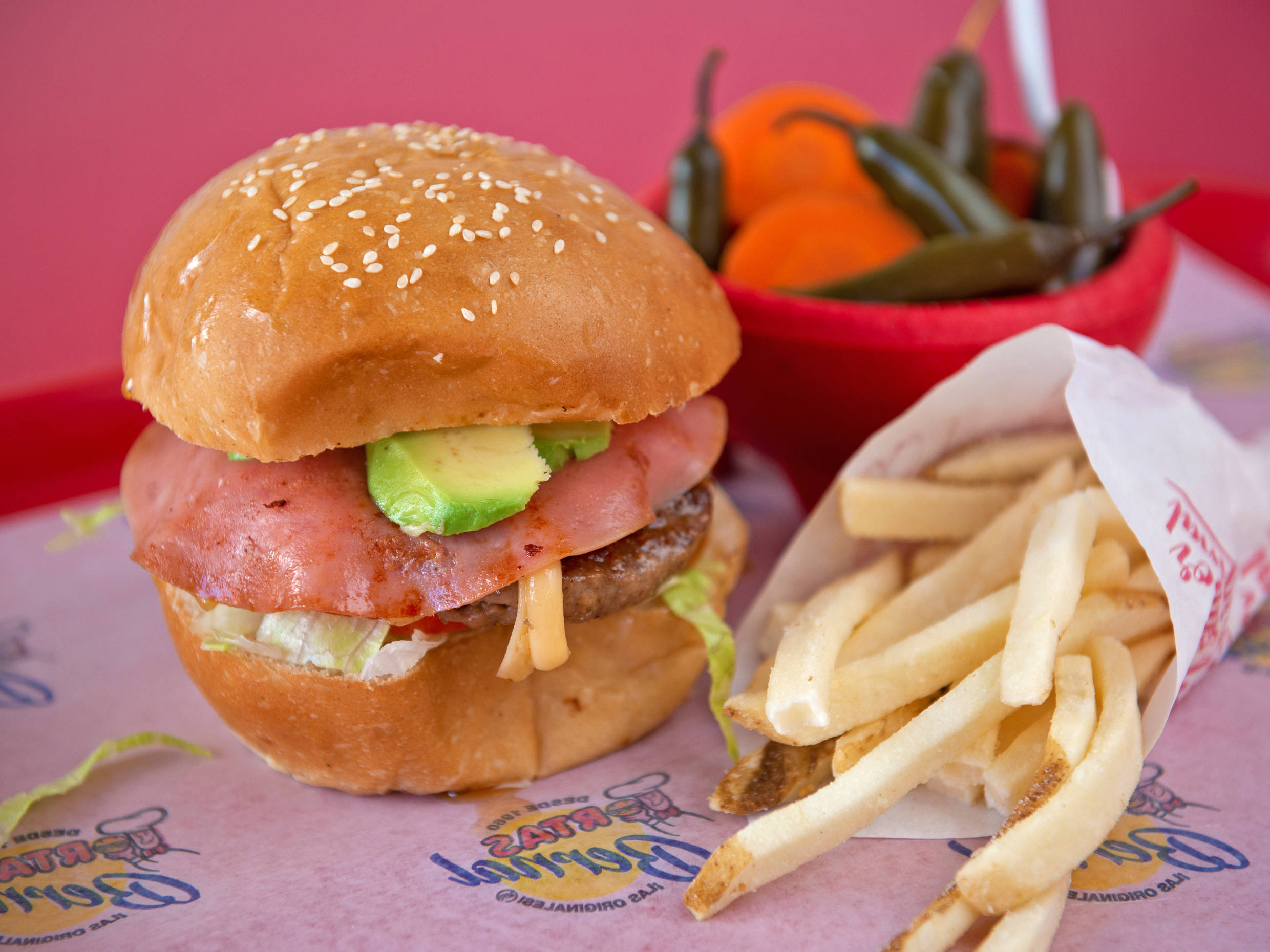 Hamburguesa de Res en Combo