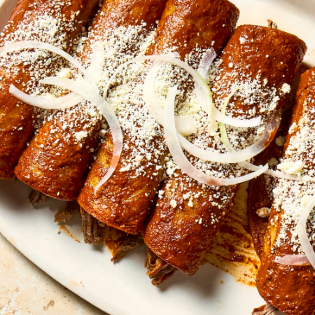 Enchiladas rojas (4)