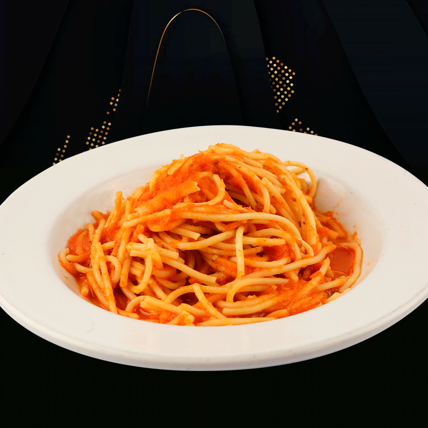 Espaguetti Pomodoro Media Orden