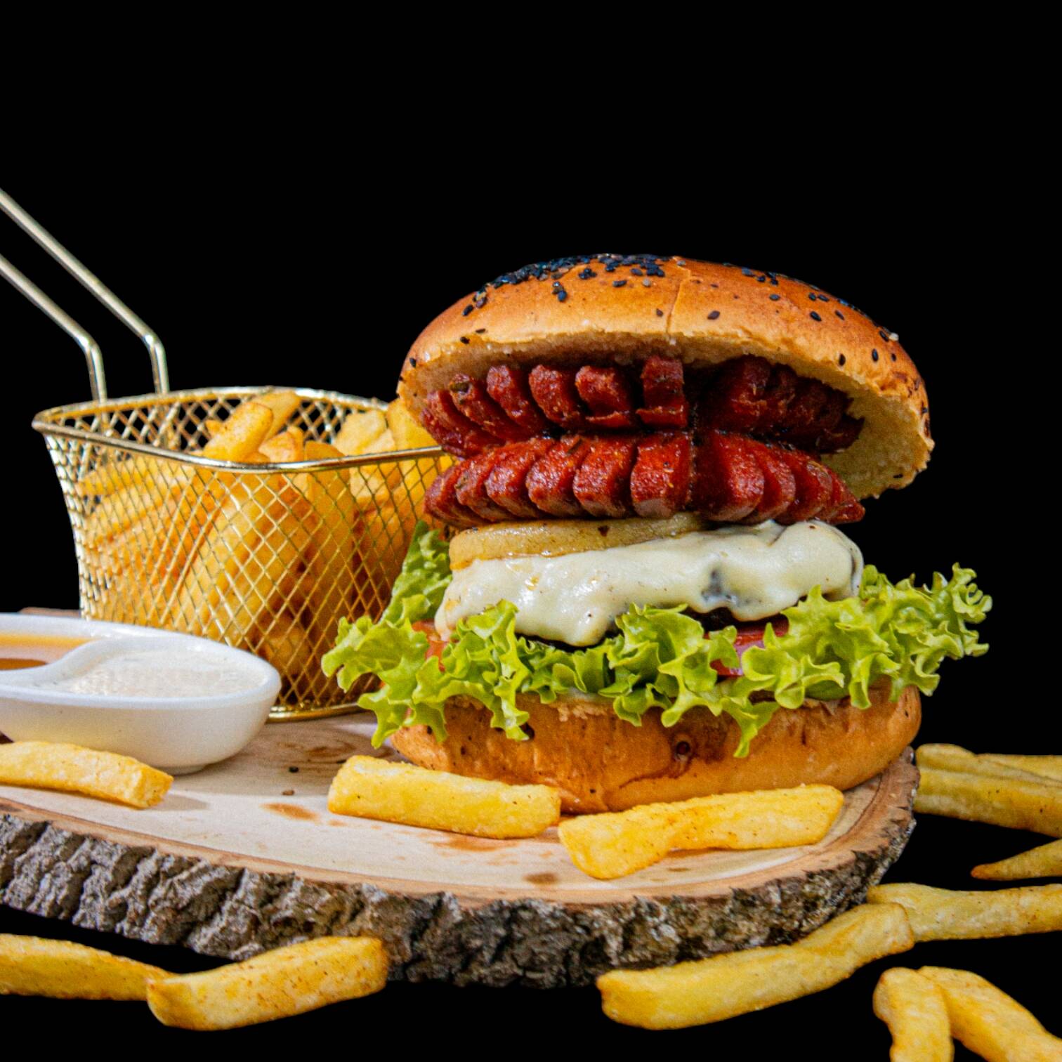 Hamburguesa Chorimixta