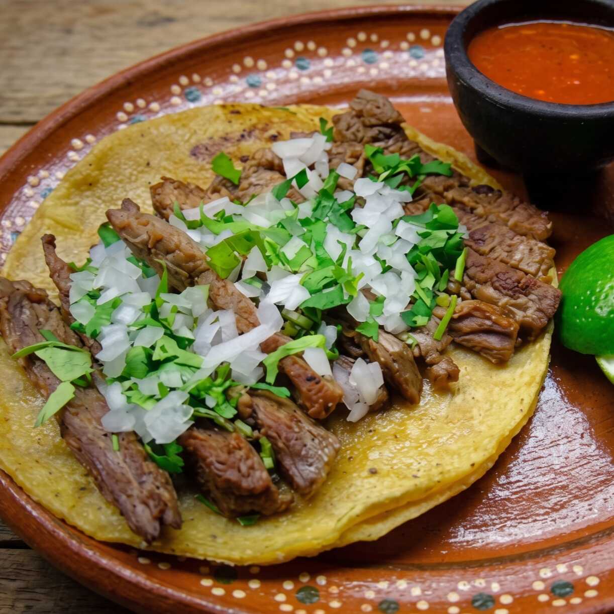 Taco de Arrachera