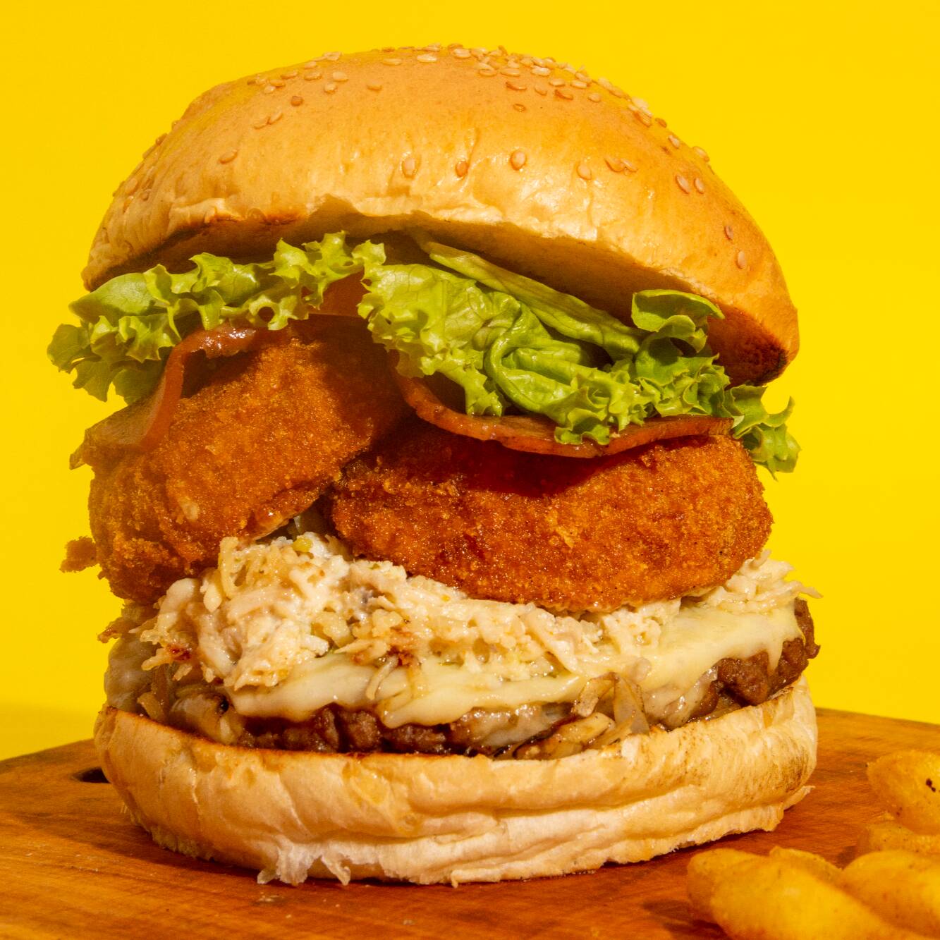 Hamburguesa Santandereana