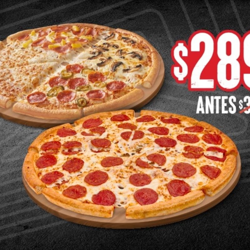 2 medianas por $289