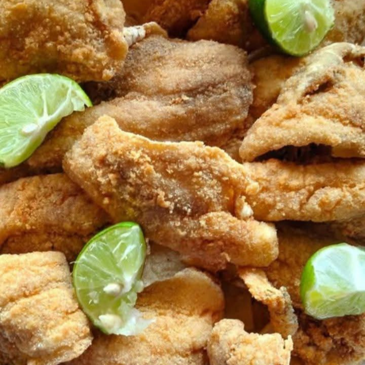 CHICHARRON DE PESCADO, MEDIO KILO