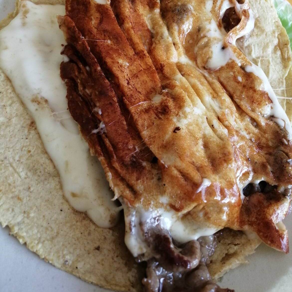 2 Costras de Queso Alambre⚡ + 2 Aguas GRATIS