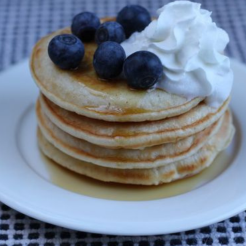 Hot Cakes con Queso Cottage