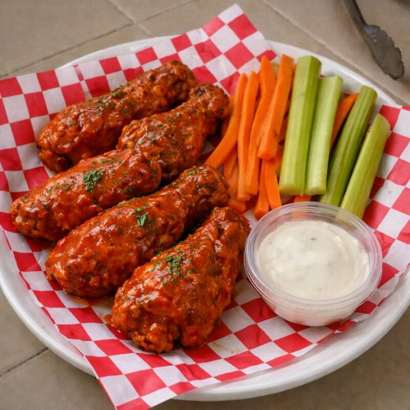 ORDEN DE 5 ALITAS BUFALO