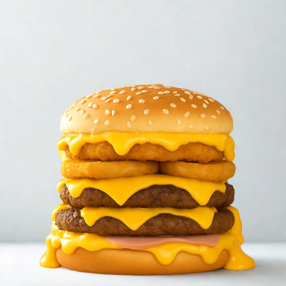 DIDI Philly Cheese Burger + Papas.