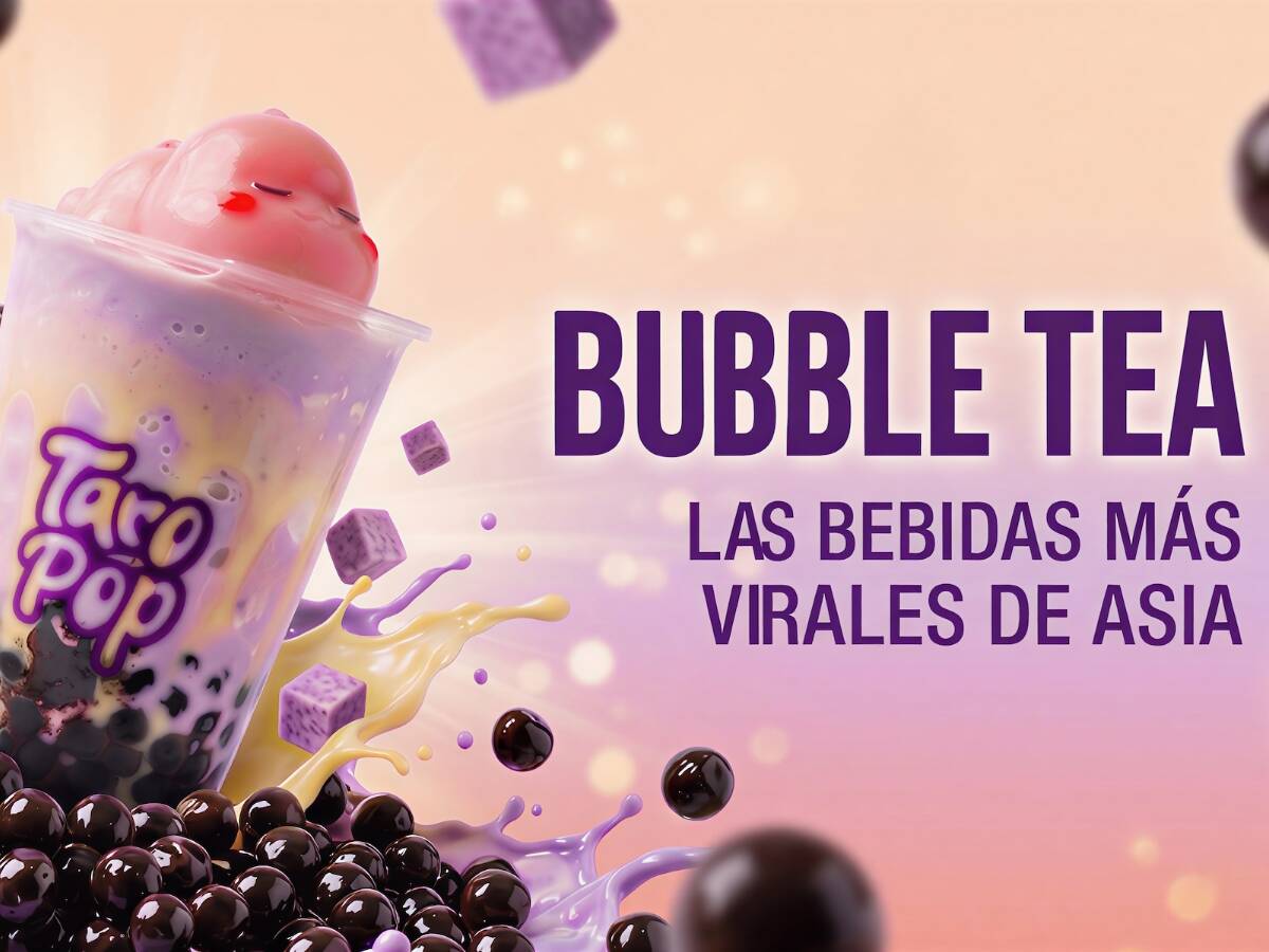 Taro Pop Bubble Tea