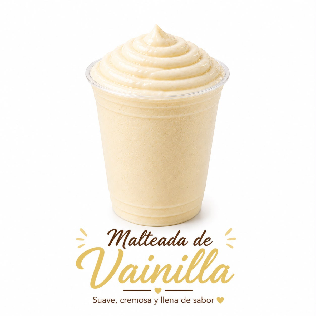Malteada Sabor Vainilla(imagen Ilustrativa)
