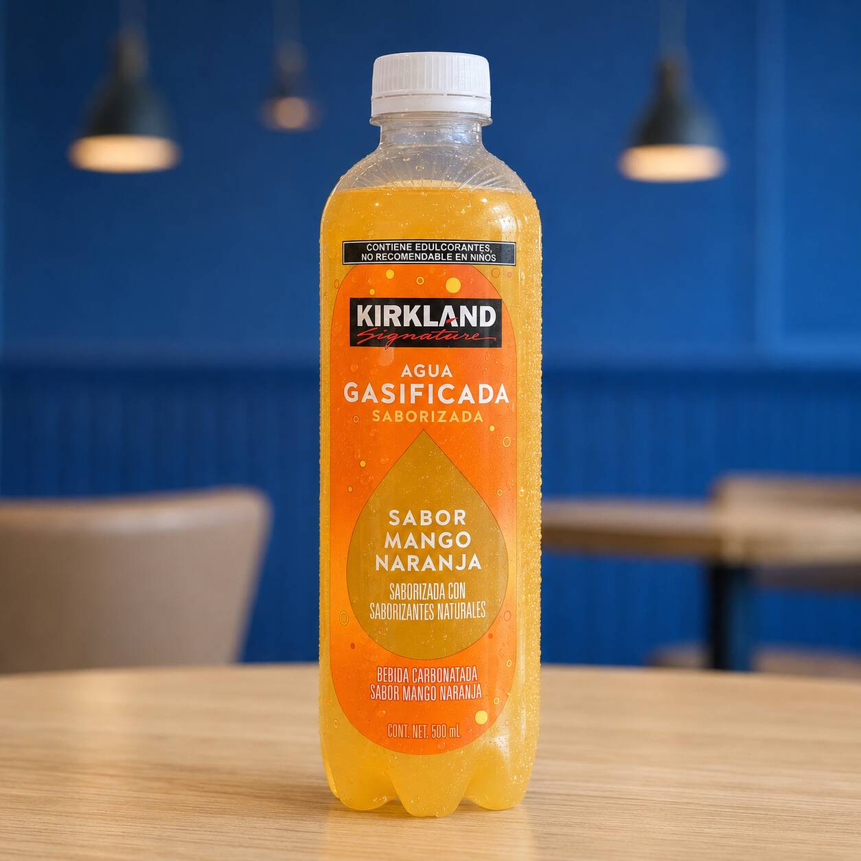 Agua Gasificada Kirkland 500ml