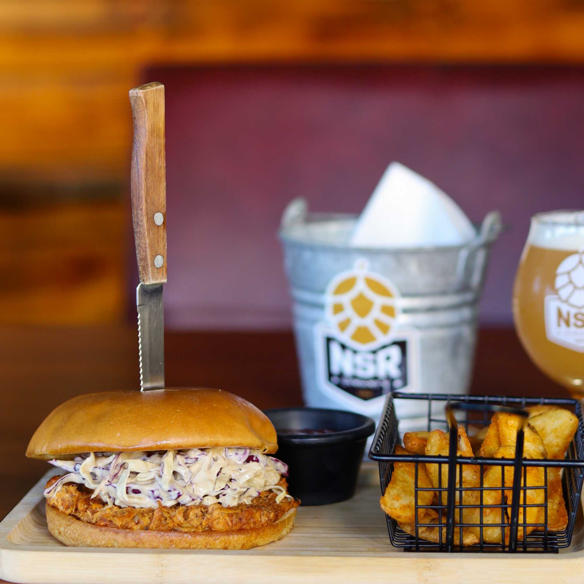 Hamburguesa Pulled Pork