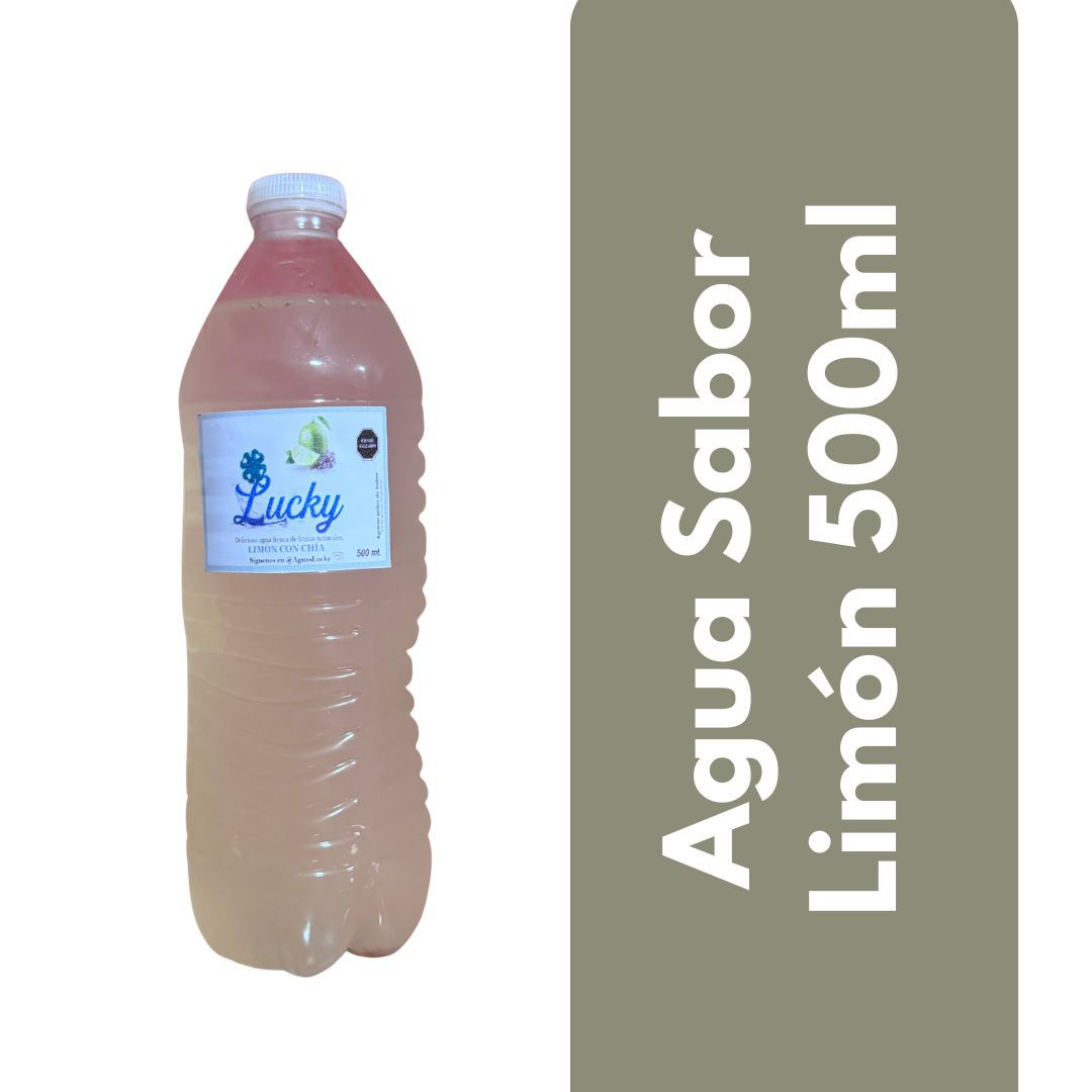 Agua de Limón con Chía 500ML