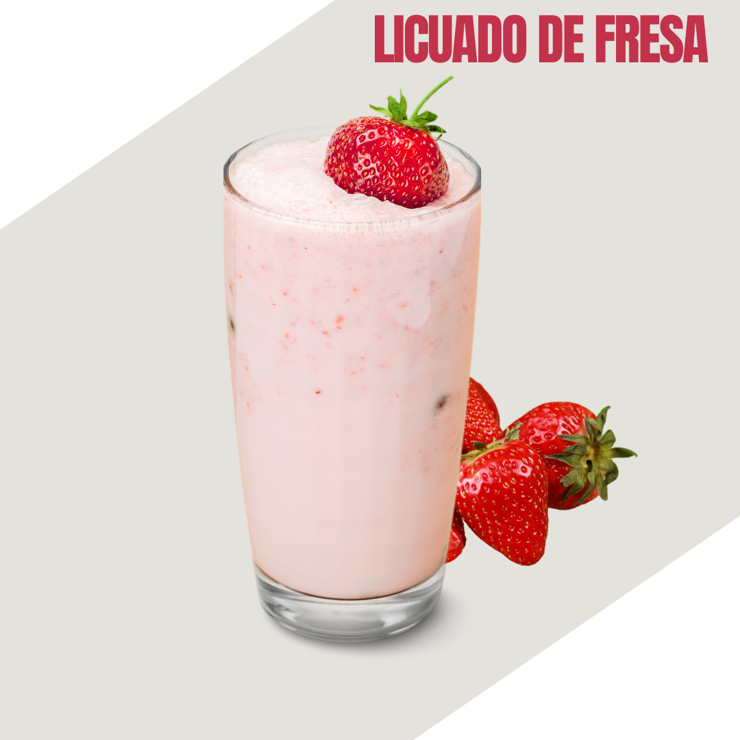 Licuado de Fresa.