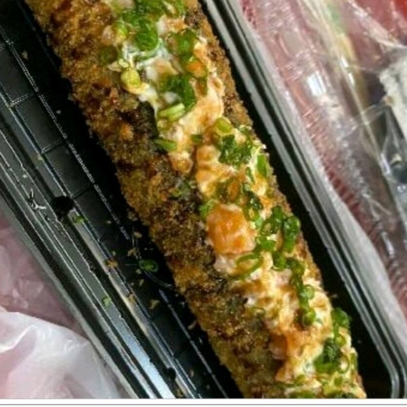 patẽ de salmão, cream cheese e cebolinha