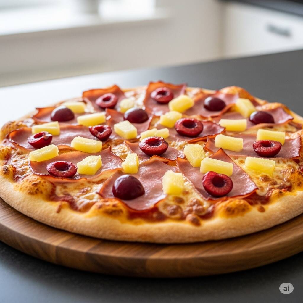 Pizza Familiar Hawaiana