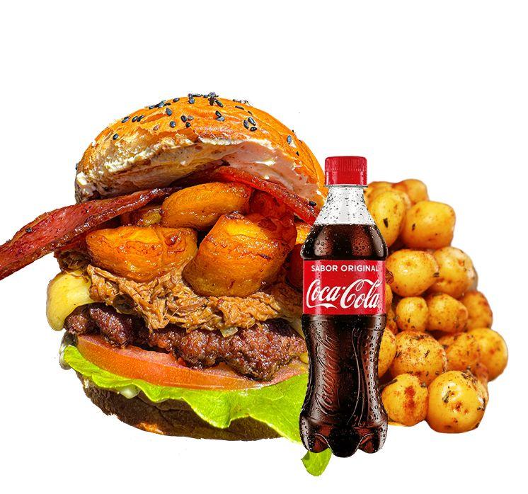 COMBO OIGA,MIRE,VEA+PAPAS+BEBIDA