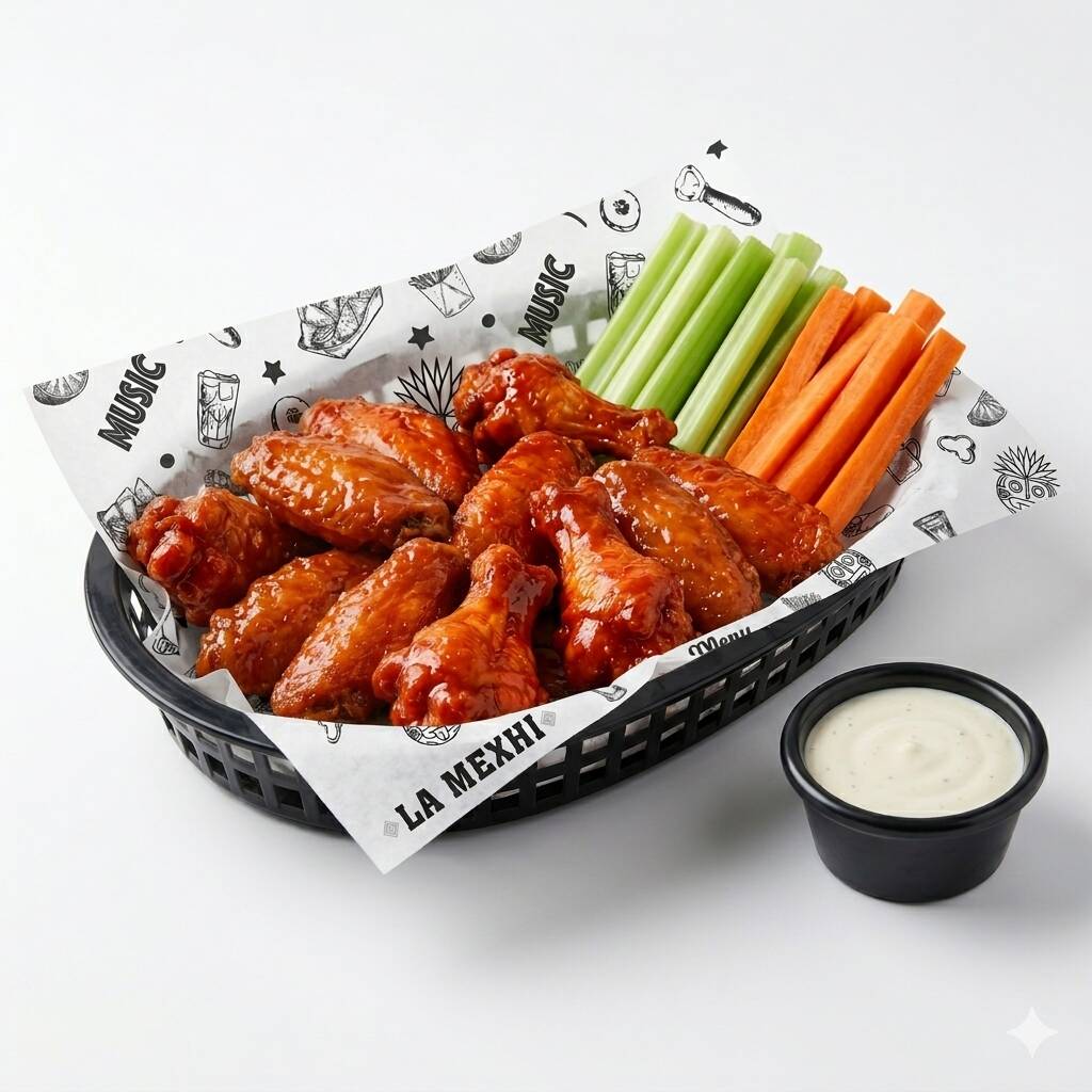 10 Alitas de pollo