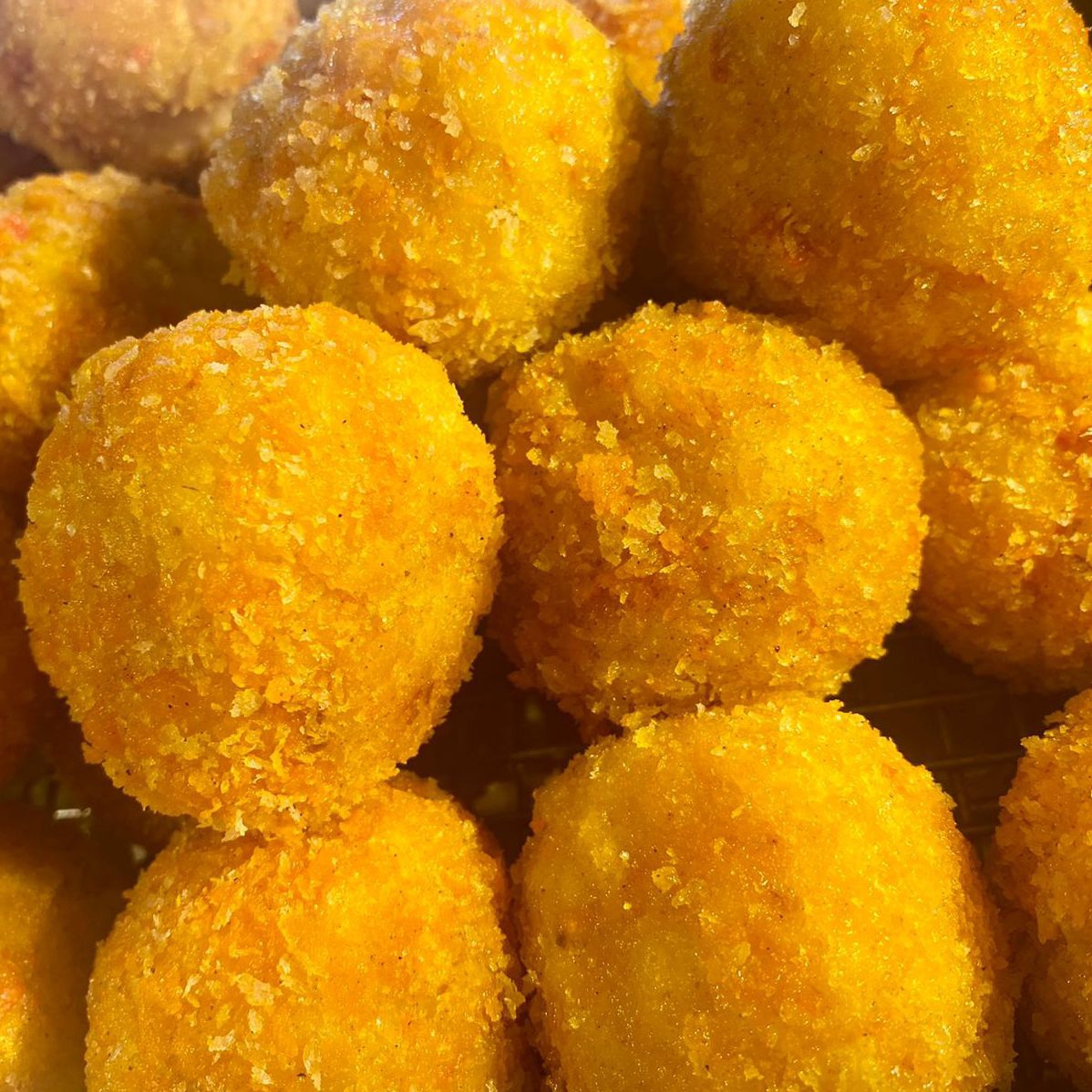 Bolitas de Sushi Frito  6pz🔥 饭团.