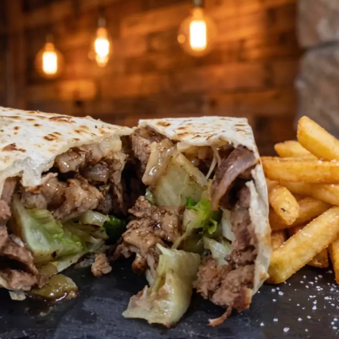 Burrito de Bistec con Papas 100gr