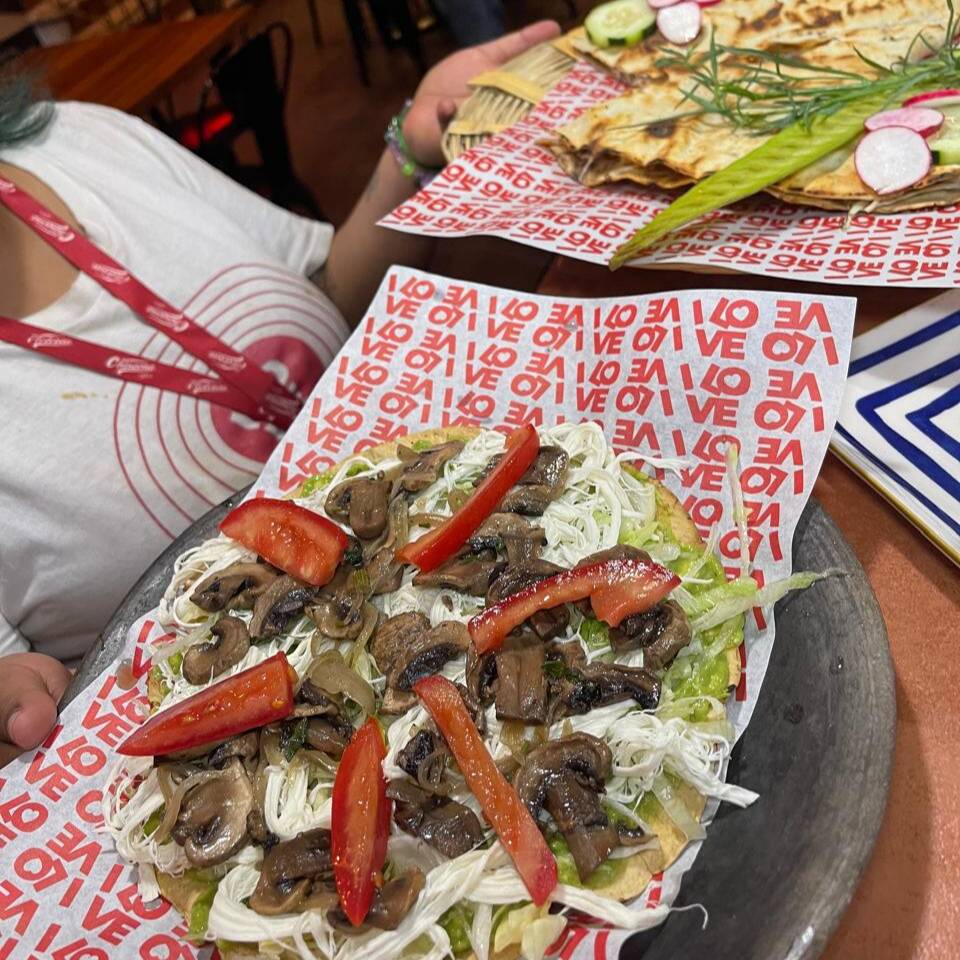Tostada de Champiñones