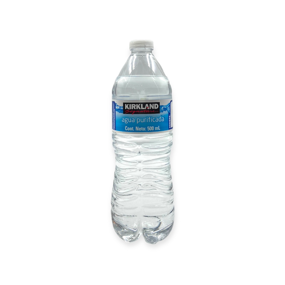 Agua embotellada (500 mL)